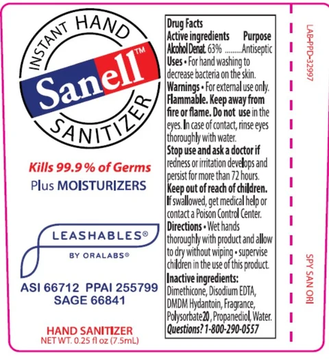 Sanell Hand Sanitizer 포장