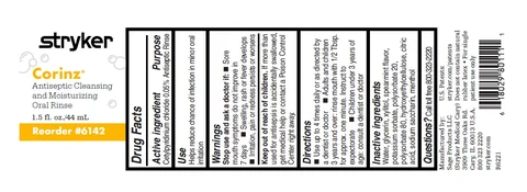 Corinz Bottle Label