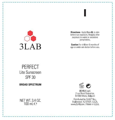 3LAB PERFECT Lite Sunscreen SPF 30 Broad Spectrum 포장