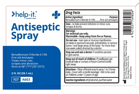 help it Antiseptic packaging