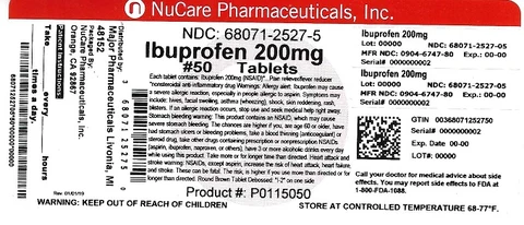 Ibuprofen 포장