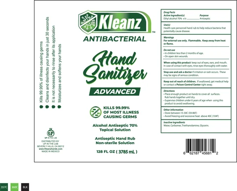 Hand Sanitizer packaging