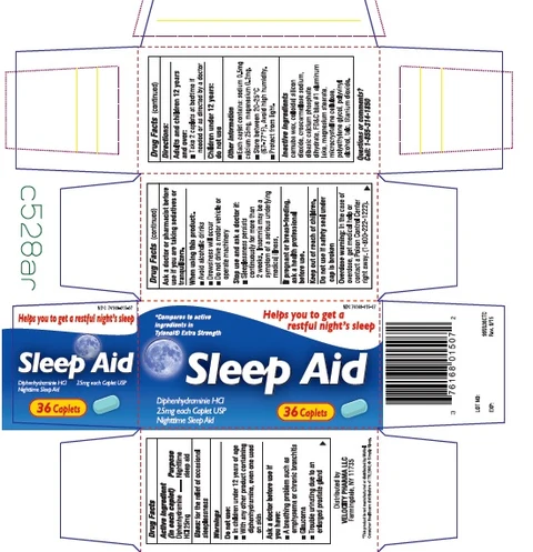 Sleep Aid packaging