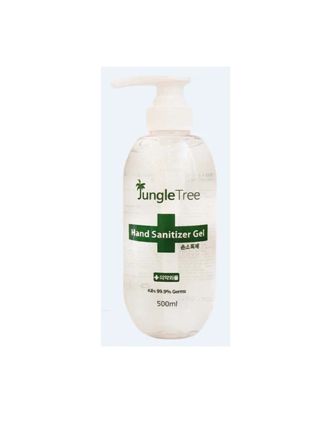 Jungle Tree Hand Sanitizer Gel packaging