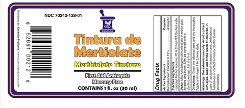 Tintuta de Mentiolate/Menthiolate Tincture packaging
