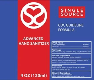 Hand Sanitizer packaging