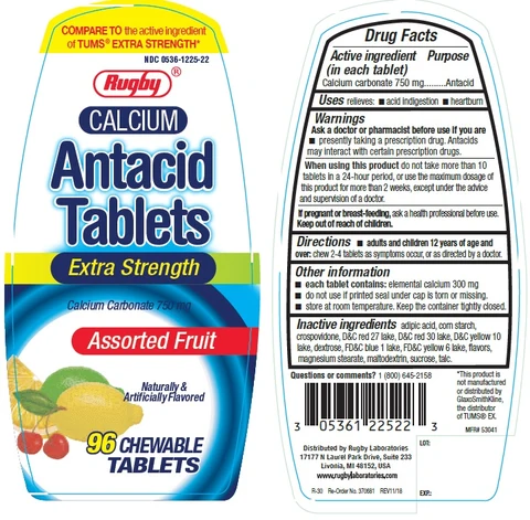 Rugby Extra Strength Antacid 포장