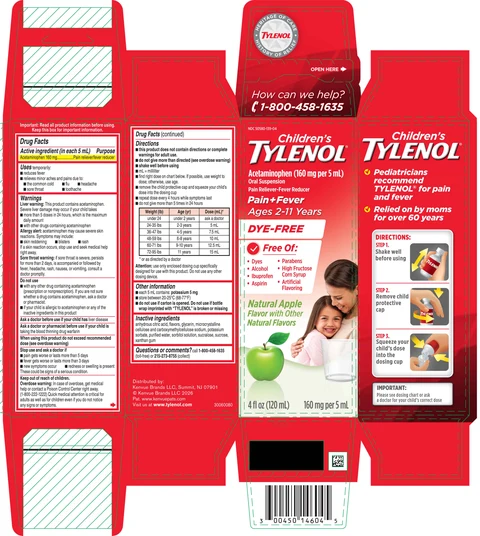 CHILDRENS TYLENOL 포장