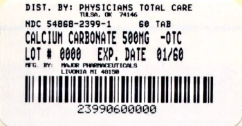 Calcium Carbonate 포장