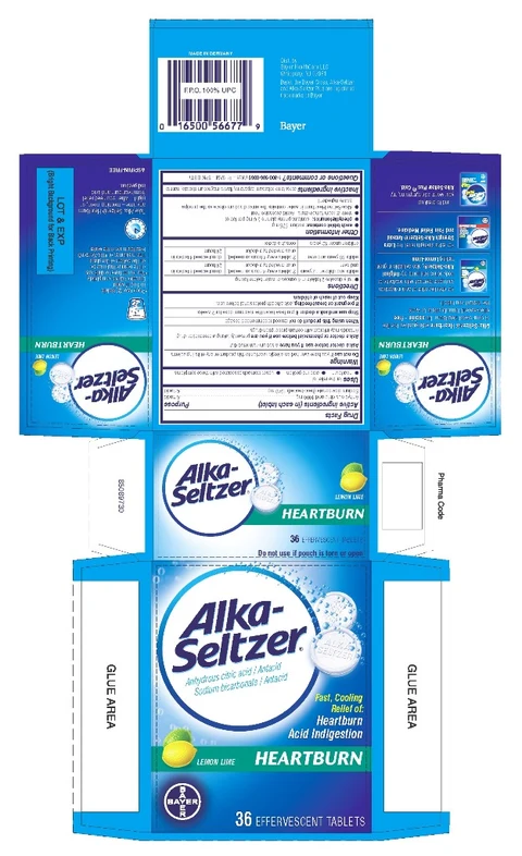Alka-Seltzer Heartburn 포장