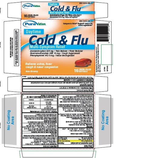 Daytime Cold and Flu 포장