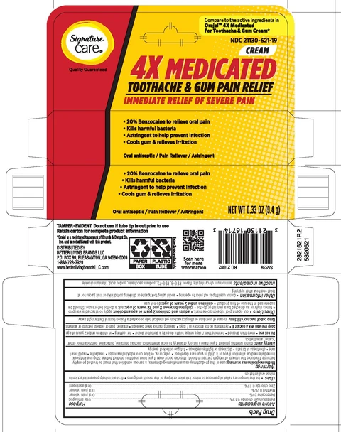 4x Medicated Gum Cream 포장
