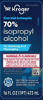 70% Isopropyl Rubbing Alcohol 포장