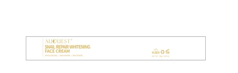 Auquest Snail Repair Whitening Face Cream 포장
