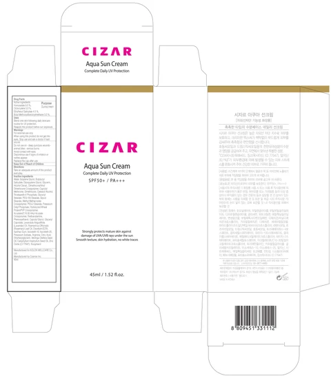 CIZAR Aqua Sun 포장