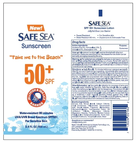 Safe Sea SPF 50 포장