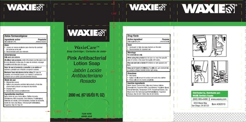 WAXIECARE Pink Antibacterial Ltion So ap 포장