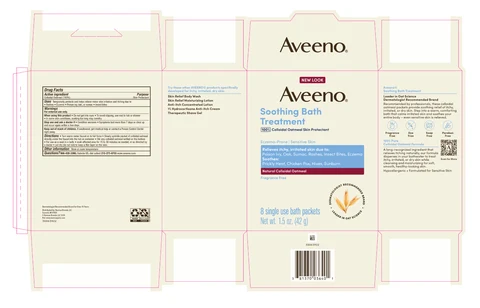 Aveeno Soothing Bath Treatment 포장