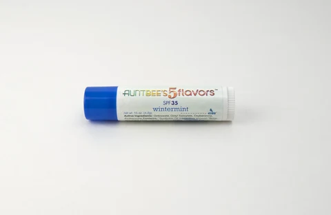 Aunt Bees Five FlavorsWintermint Lip Balm 포장