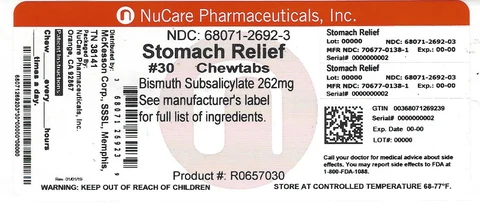 Sunmark Stomach Relief 포장