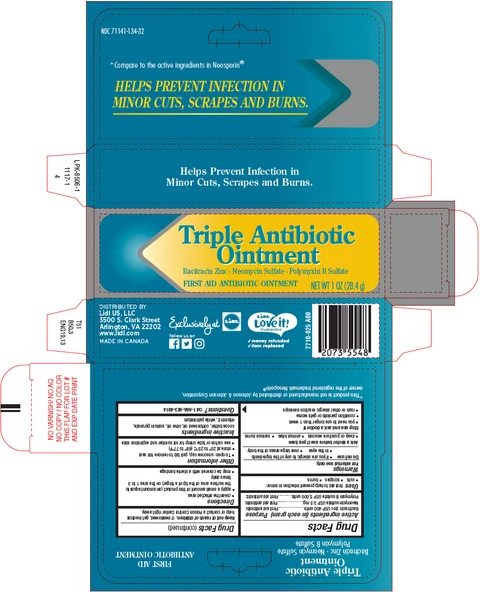 Triple Antibiotic packaging