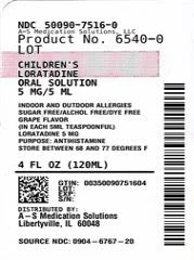 Childrens Loratadine Oral packaging