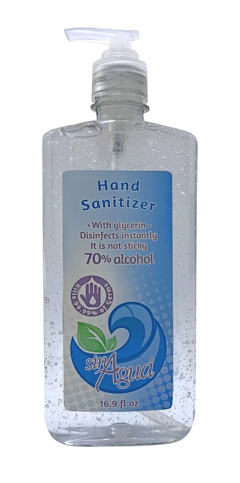 Hand Sanitizer packaging