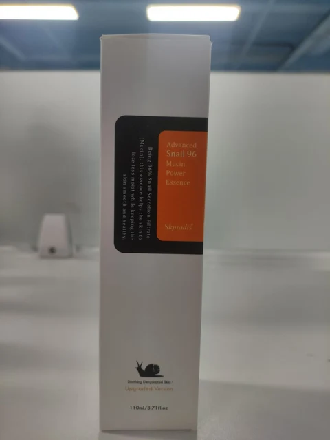 Skpradis Advanced Snail 96 Mucin Power Essence Upgraded Version packaging