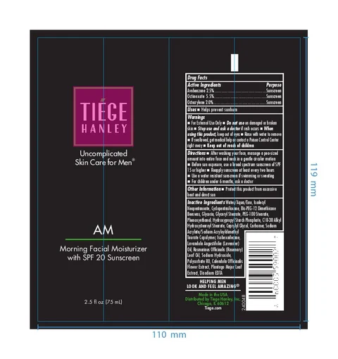 Tiege Hanley AM Morning Facial Moisturizer