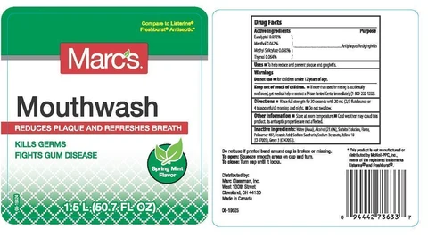 MARCSSPRING MINT packaging