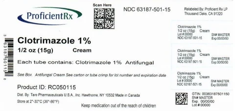 Clotrimazole 포장