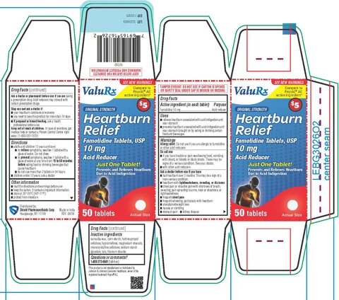 Heartburn Relief packaging