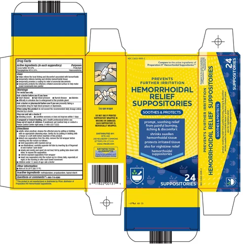 hemorrhoidal relief packaging