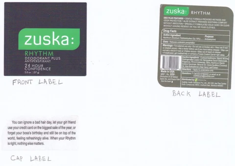 ZUSKARHYTHM 포장