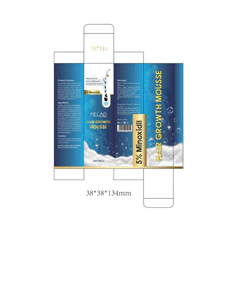 MELAO HAIR GROWTH MOUSSE 포장