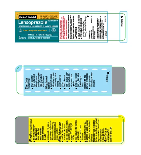 Lansoprazole packaging