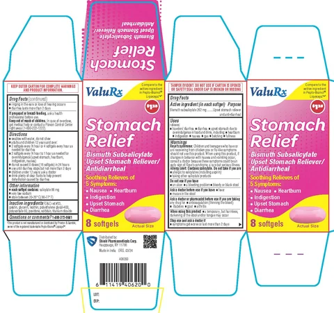 Stomach Relief packaging