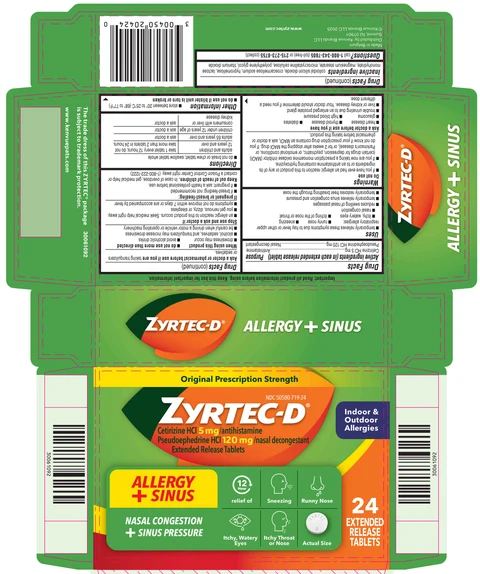 ZYRTEC-D 포장