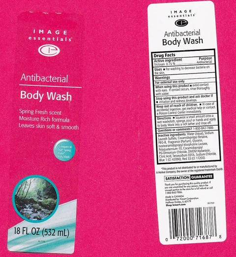 Antibacterial Body Wash 포장