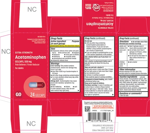 Acetaminophen 포장
