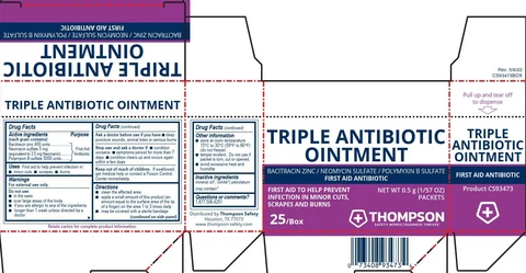 Thompson Triple Antibiotic packaging
