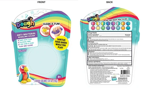ANTI-BACTERIAL DOUGH 포장