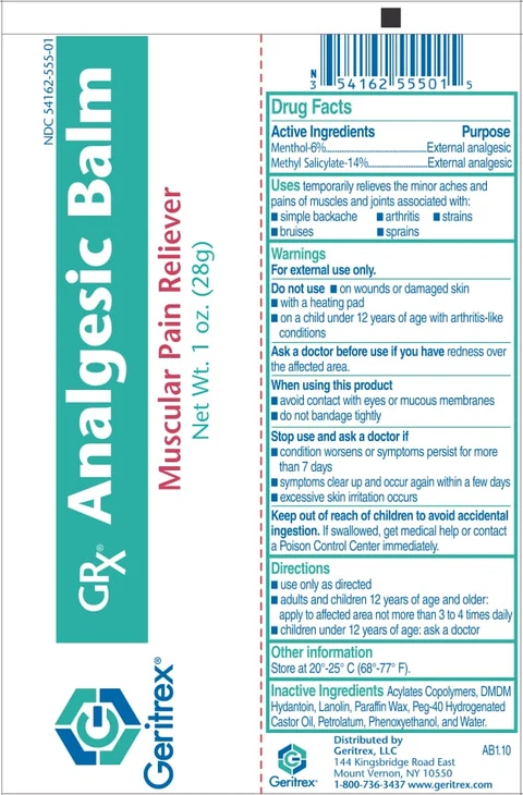 Analgesic Balm 포장