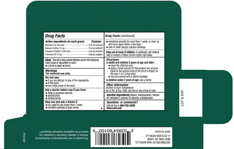 AVON TRIPLE ANTIBIOTIC OINTMENT WITH PAIN RELIEF_DF