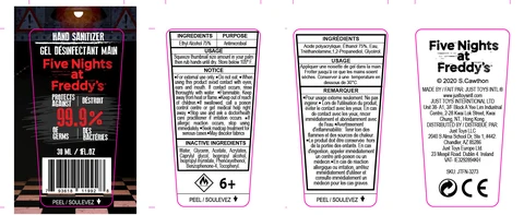 Hand Sanitizer packaging