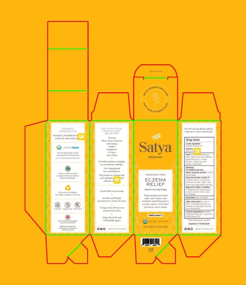 Satya ORGANIC FRAGRANCE-FREE ECZEMA RELIEF 포장