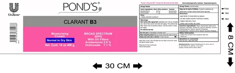 Clarant B3 packaging