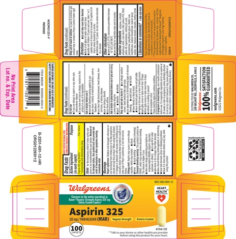 Aspirin 325 포장
