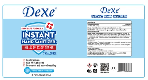 250 ml label