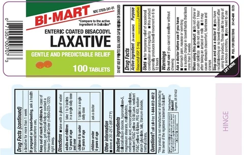Laxative packaging